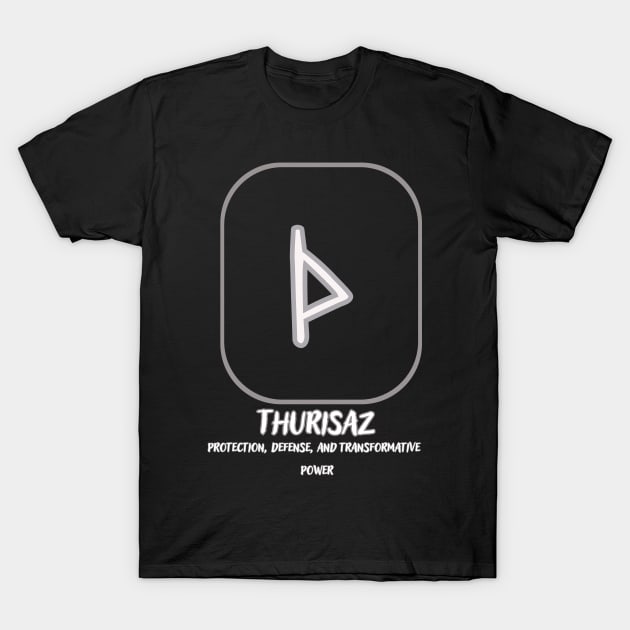 The Nordic rune Thurisaz T-Shirt by Skandynavia Cora